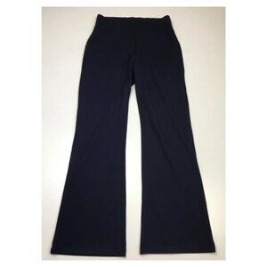 TAPATA Dark Blue Pull On Mock Fly Activewear Pant